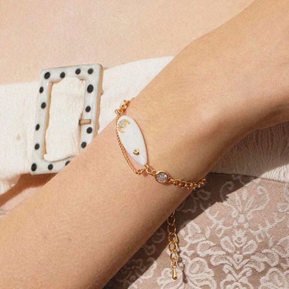 celestial pearl bracelet D16
